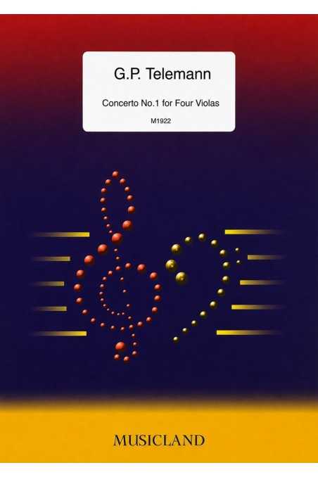 Telemann, Concerto No. 1 For Four Violas (Musicland)