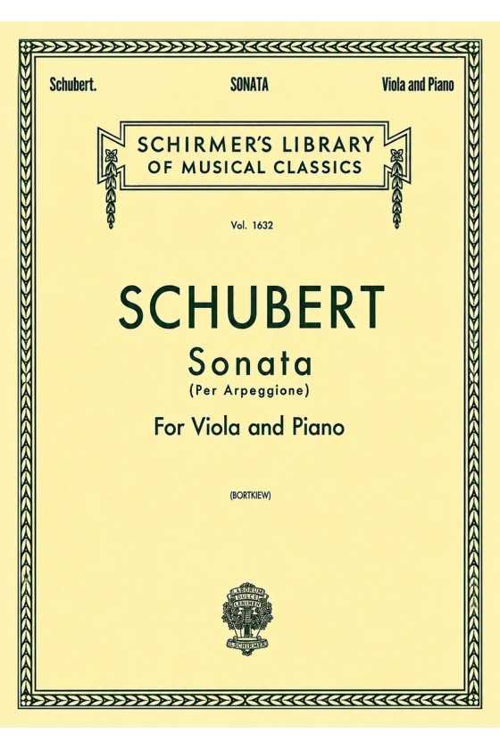 Schubert, Arpeggione Sonata...
