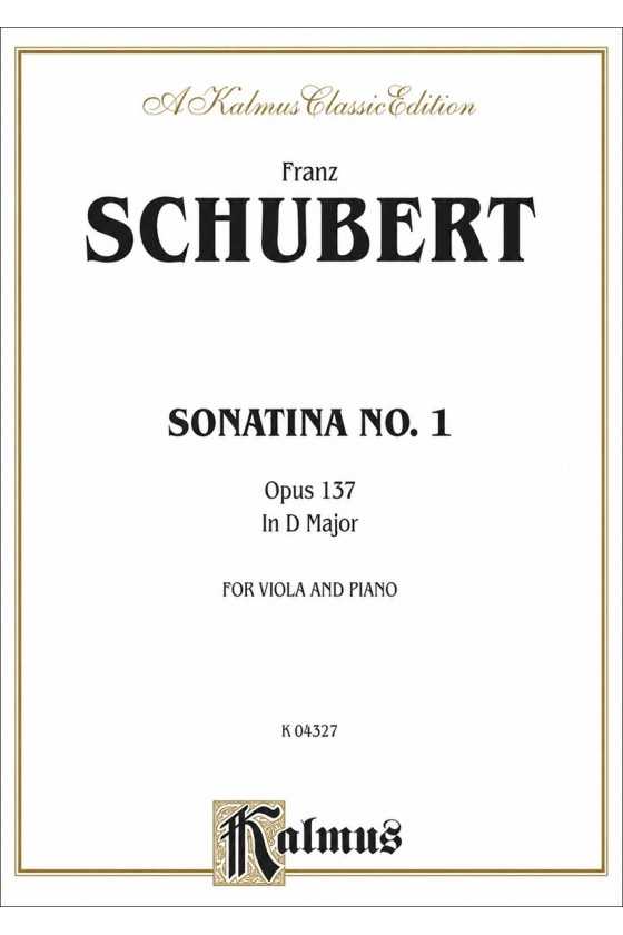 Schubert, Sonatina In D...