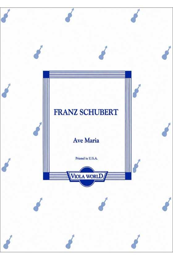 Schubert, Ave Maria For...