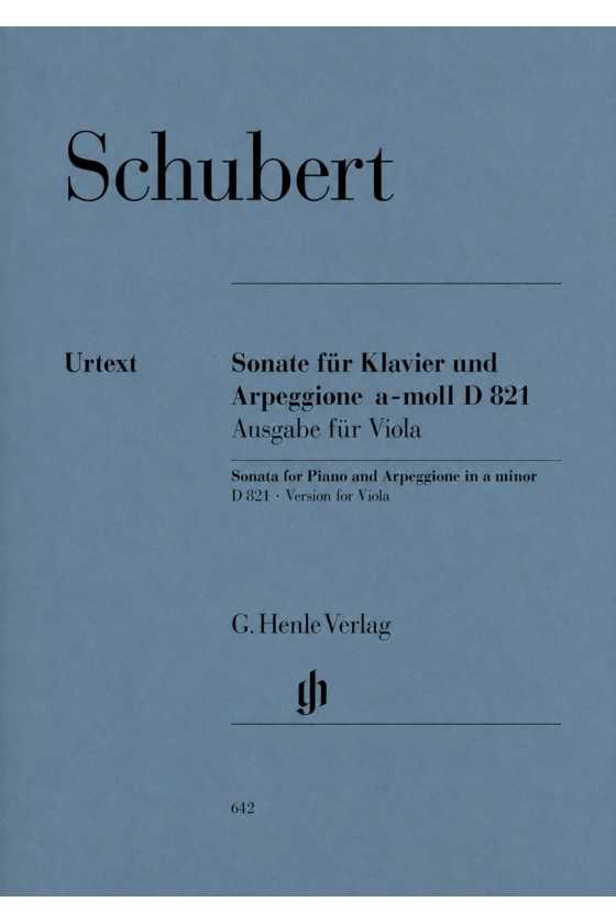 Schubert, Arpeggione Sonata...
