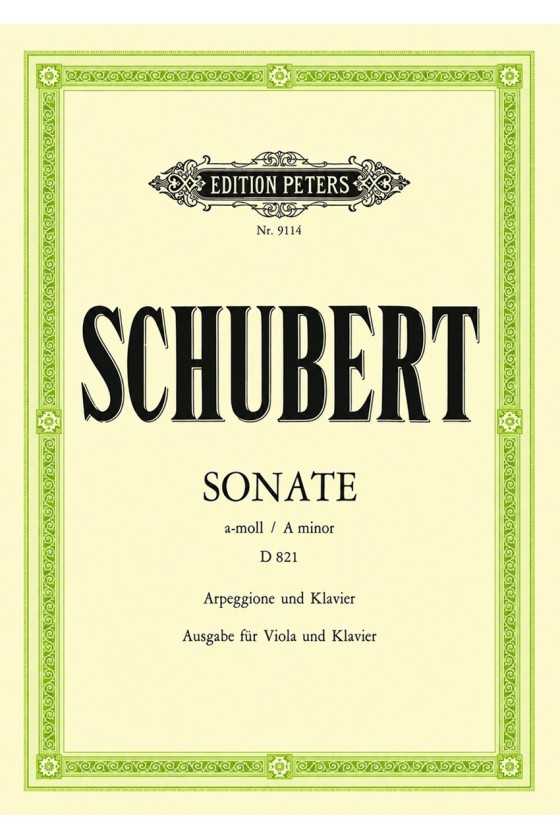 Schubert, Sonata in A Minor...