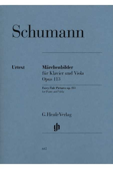 Schumann, Fairytale Pictures For Viola (Henle)