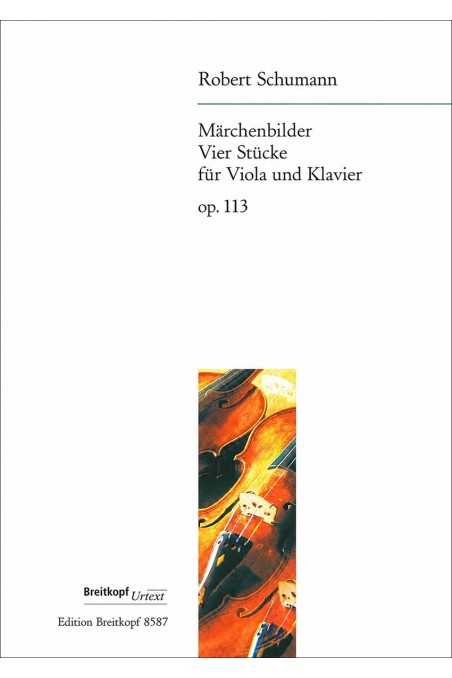 Schumann, Marchenbilder For Viola (Breitkopf & Härtel)