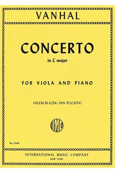 Vanhal, Concerto in C for Viola (IMC)