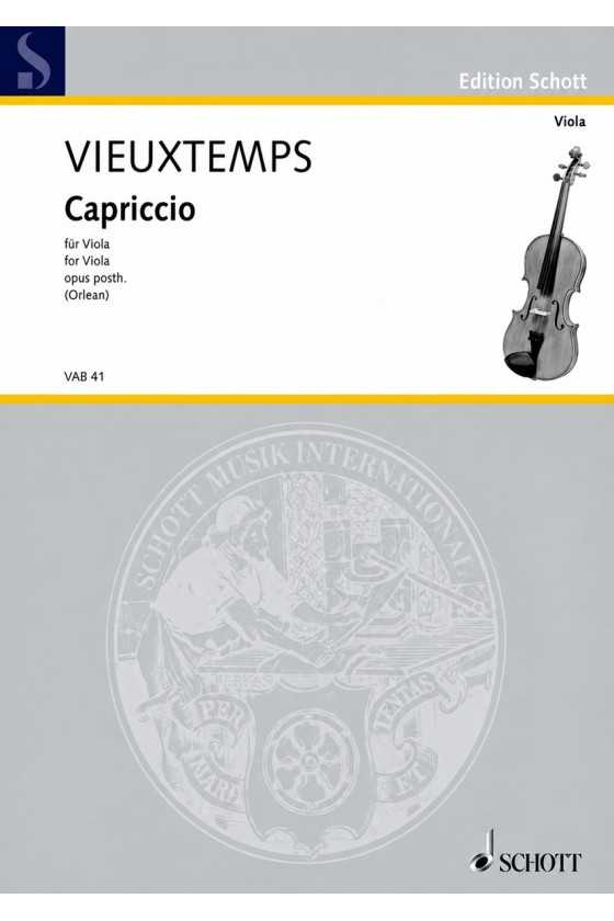 Vieuxtemps, Capriccio for...