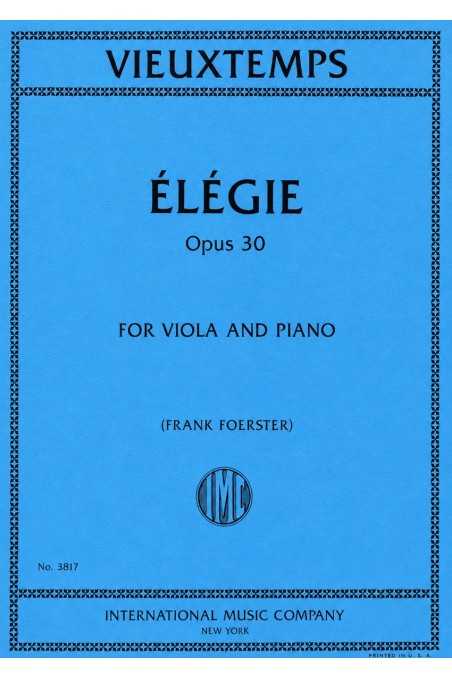 Vieuxtemps, Elegy Op 30 for Viola and Piano (IMC)