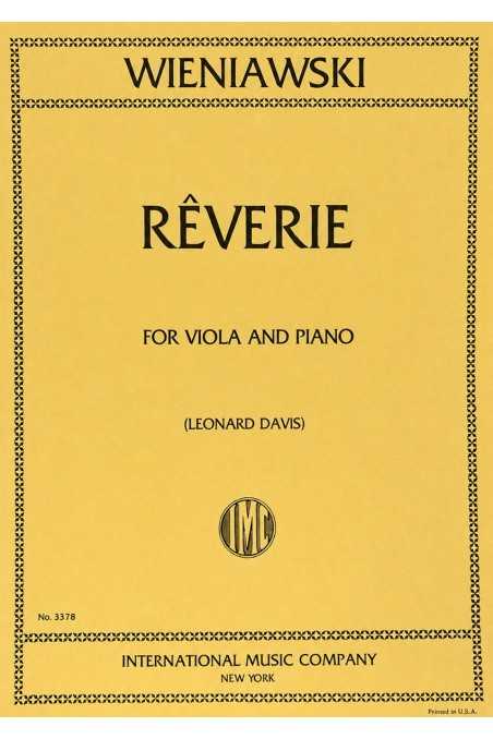 Wieniawski, Riverie for Viola (IMC)