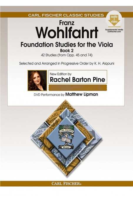 Wohlfahrt Foundation Studies Bk 2 with DVD For Viola (Fischer)
