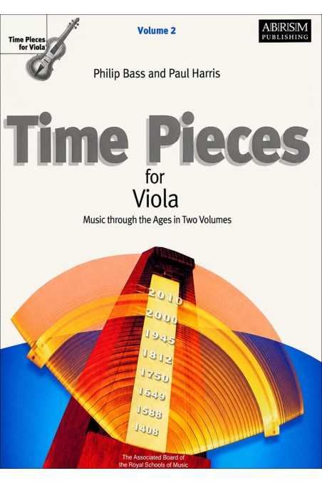 Time Pieces For Viola Vl 2 (ABRSM)