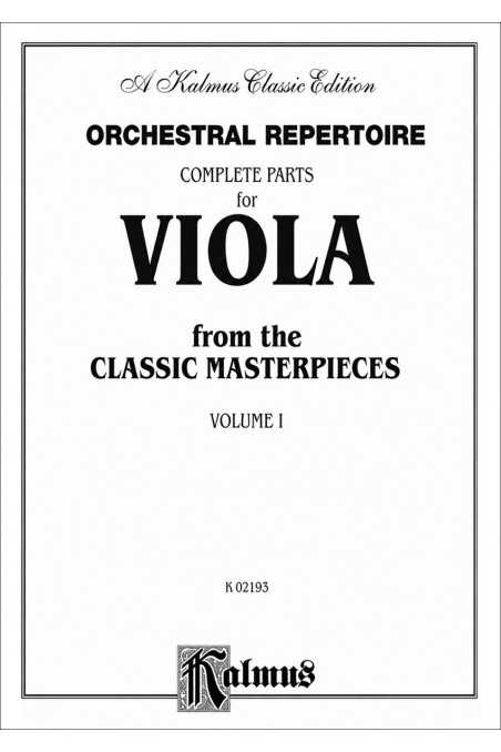 Album of Classical Pieces for Viola Vl 1 (Kalmus)