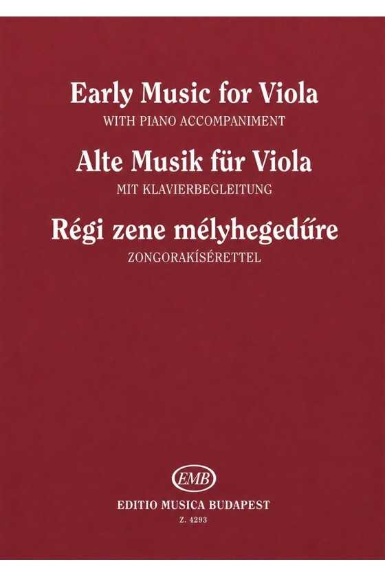 Early Music for Viola (EMB)