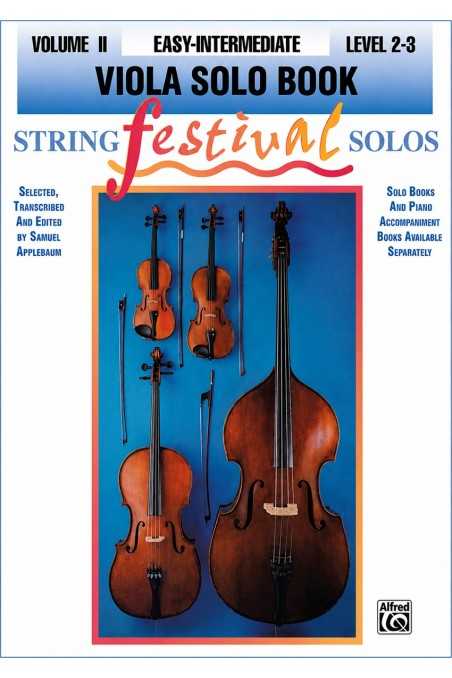 String Festival Solos for Viola Vl 2