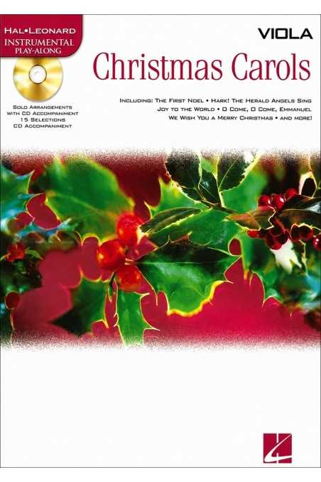 Instrmental Play-along, Christmas carols for Viola with CD