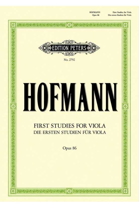 Hofmann, First Studies For...