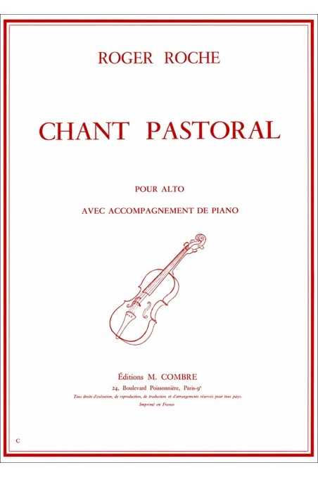Roche Chant Pastoral for Viola (Combre)