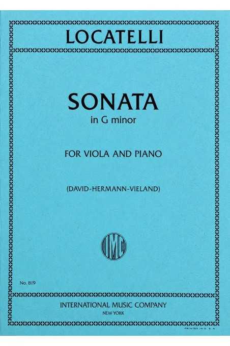 Locatelli, Sonata in G Minor for Viola and Piano (IMC)