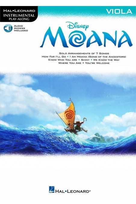 Disney's Moana-Solo arrangements for viola (Hal Leonard)