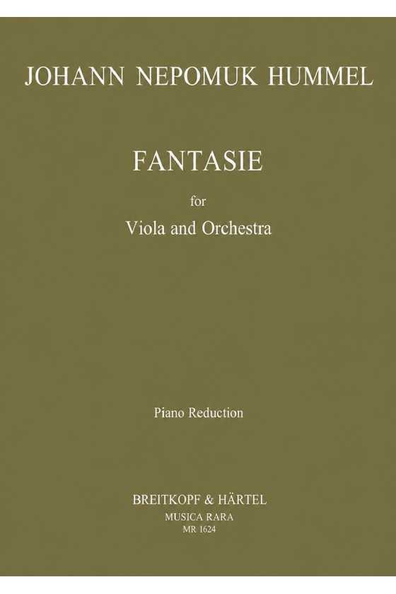 Hummel, Fantasie for Viola...