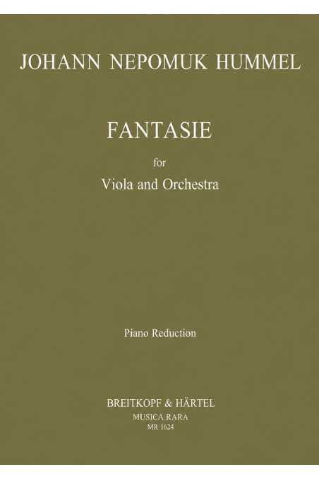 Hummel, Fantasie for Viola and Orchestra