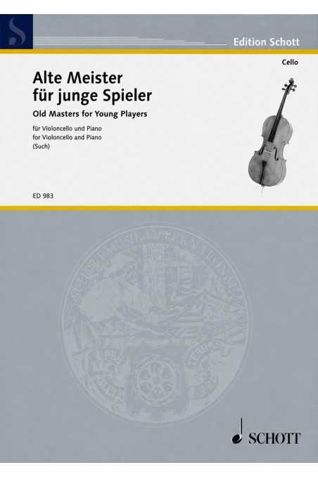 Alte Meister Fur Junge Spieler For Cello And Piano By Such