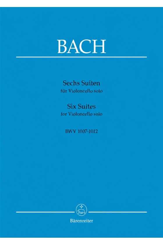 Bach, 6 Suites For Cello...