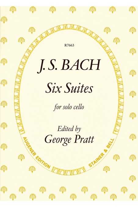 Bach, 6 Suites For Solo Cello (Stainer &Bell)