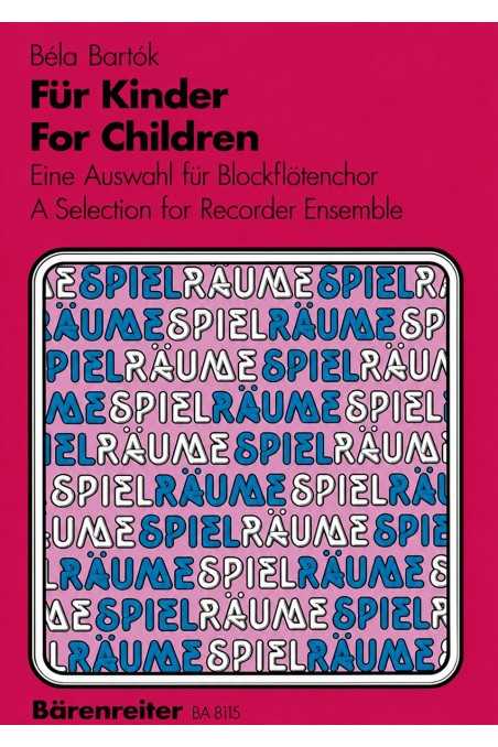 Bartok, Fur Kinder (For Children) For Cello (EMB)