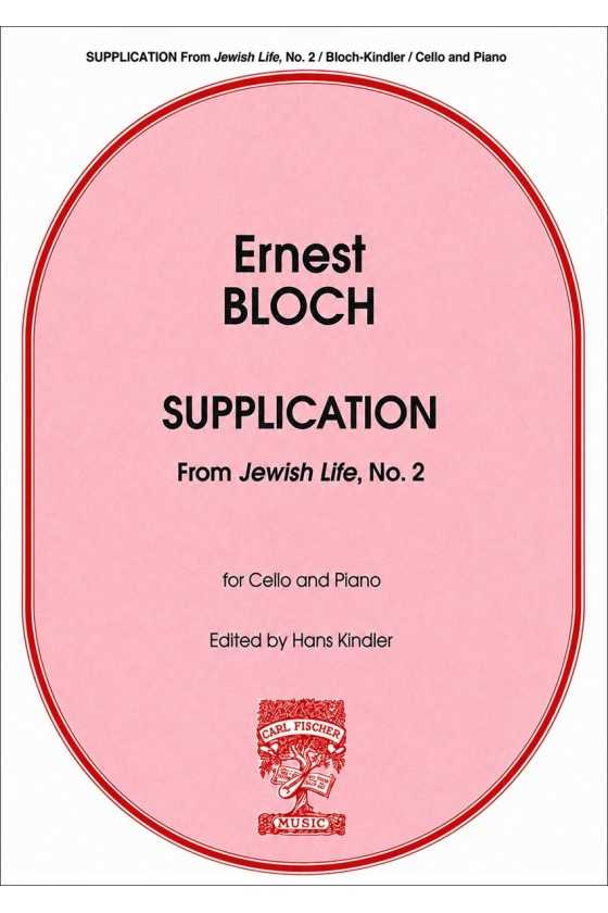 Bloch, Supplication For...
