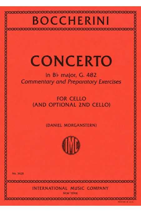 Boccherini, Cello Concerto In B - Flat Major, Commentary And Preparatory Exercises (IMC)