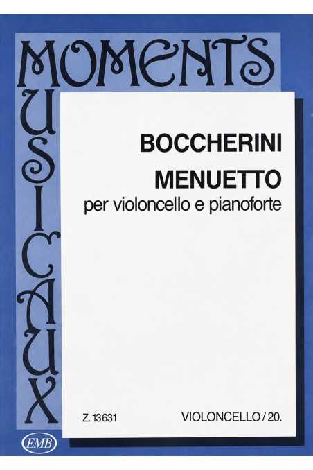 Boccherini, Menuetto For Cello And Piano (EMB)