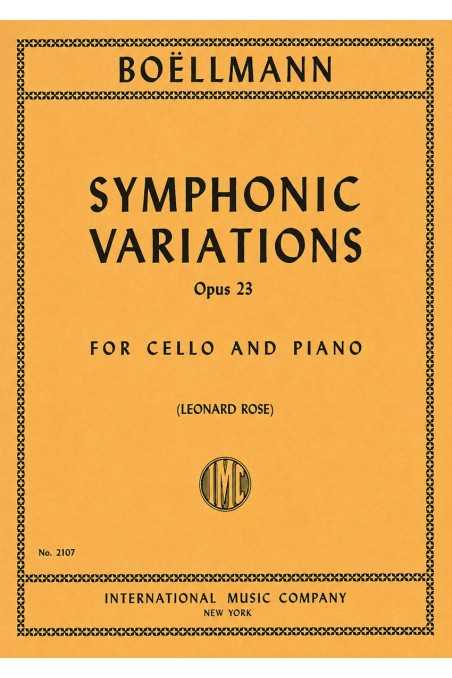 Boellmann, Symphonic Variations Op. 23 For Cello (IMC)