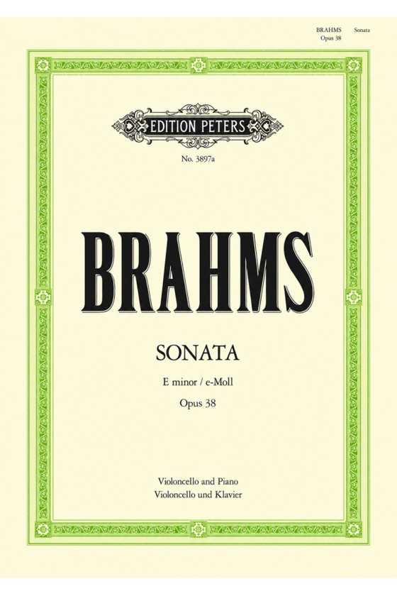 Brahms, Sonatas In E Minor...