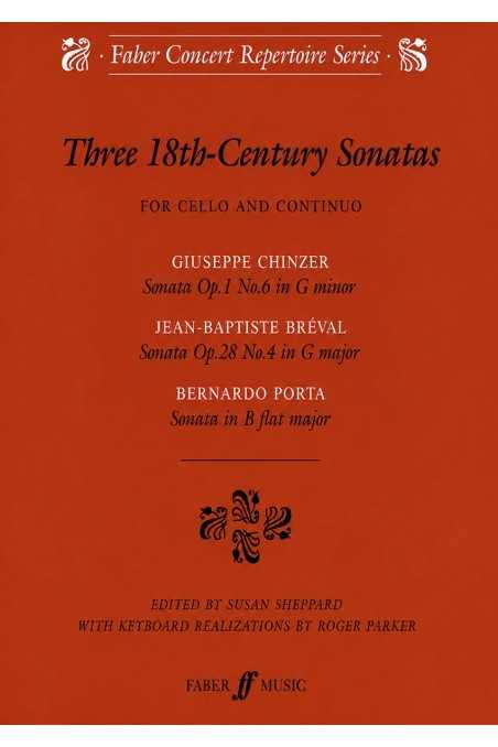 Breval, Sonata Op 28 No4 in G Major for cello (Faber)