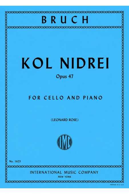 Bruch, Kol Nidrei Op.47 For Cello (IMC)