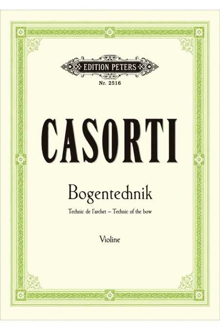Casorti, Bow Technique Op. 50 (Peters)