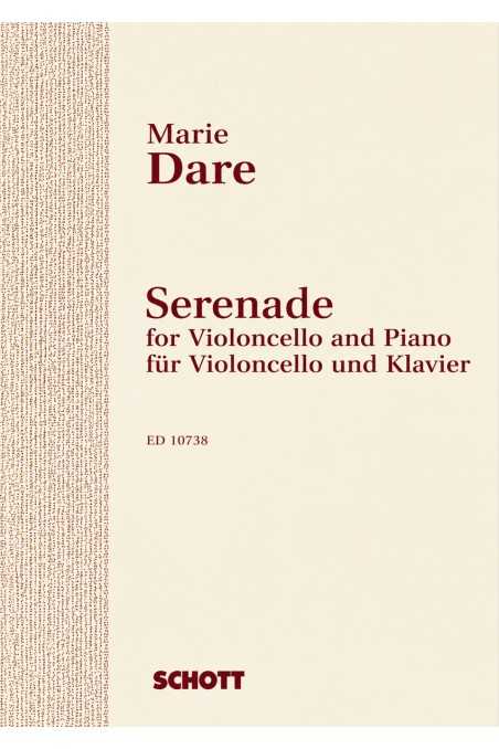 Dare, Serenade For Cello (Schott)