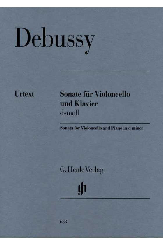 Debussy, Cello Sonata in D...
