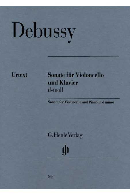 Debussy, Cello Sonata in D Minor (Henle)