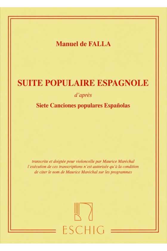 De Falla, Suite Populaire...