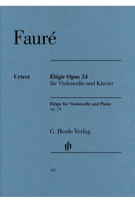 Fauré, Élégie, Op. 24 for...