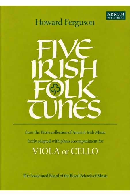 Ferguson, Five Irish Folk Tunes Cello Or Viola