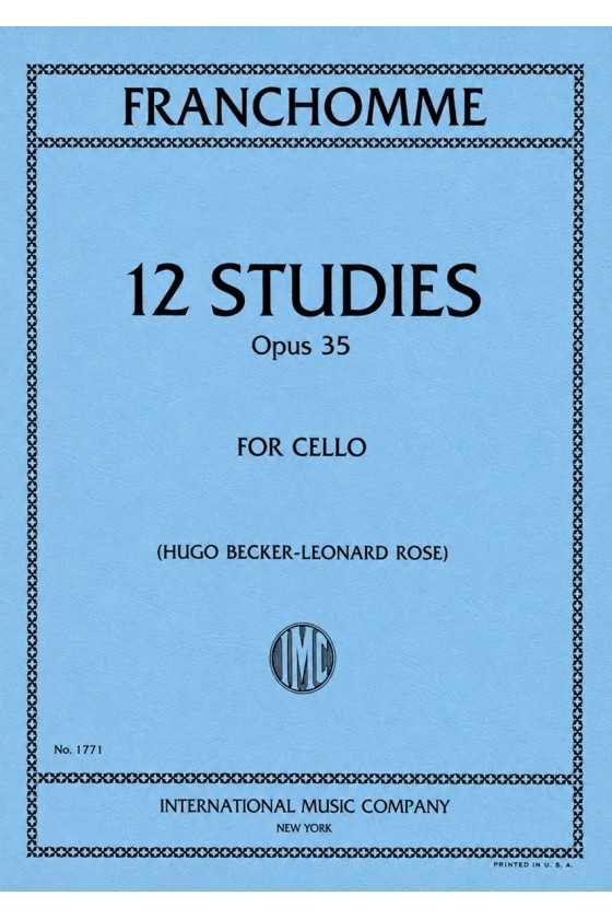 Franchomme, 12 Studies For...