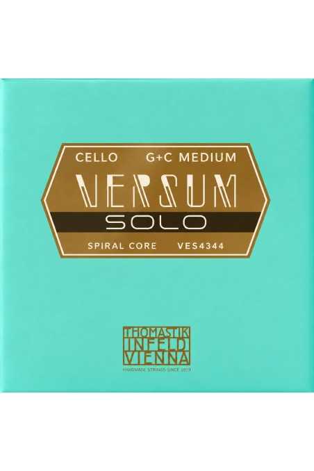 Versum Solo Cello G and C String Combo by Thomastik-Infeld