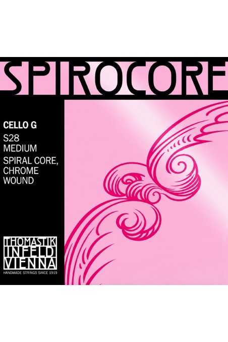 Spirocore Chrome Cello G String by Thomastik-Infeld
