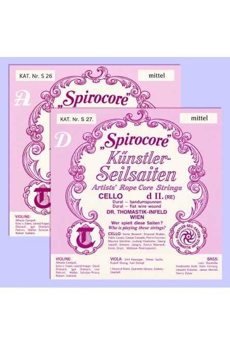 Spirocore Cello Aluminium A Or D 4/4 by Thomastik-Infeld