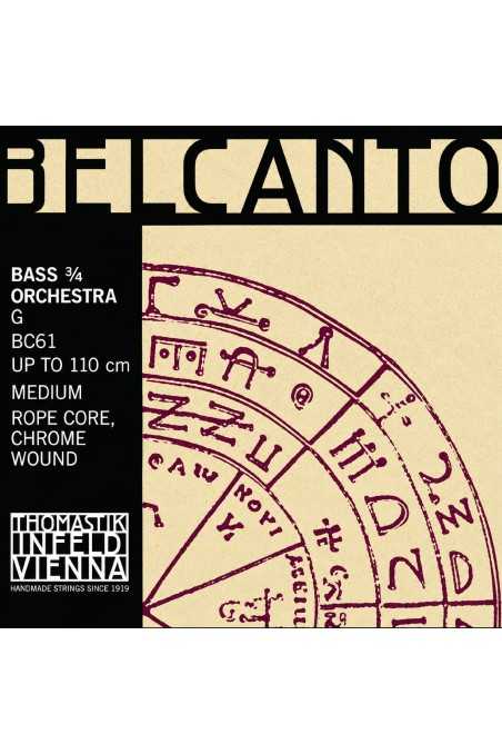 Belcanto Orchestra Double Bass G String 3/4 by Thomastik-Infeld