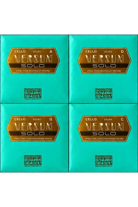Versum Solo Cello Set by Thomastik-Infeld