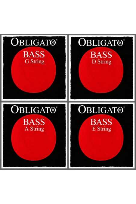 Obligato Orchestral Double Bass Strings Set