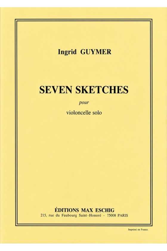 Guymer, 7 Sketches For Cello